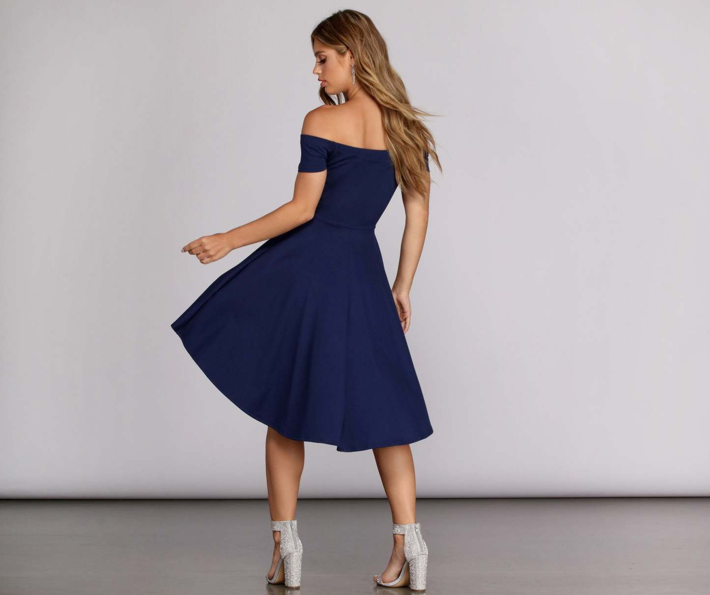 All The Rage Skater Dress - Lady Occasions