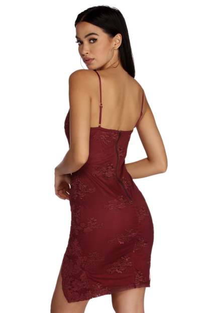 Lace Bodycon Dress - Lady Occasions