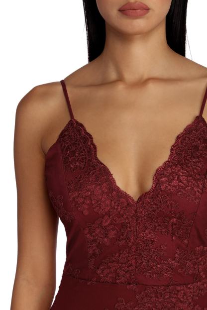 Lace Bodycon Dress - Lady Occasions