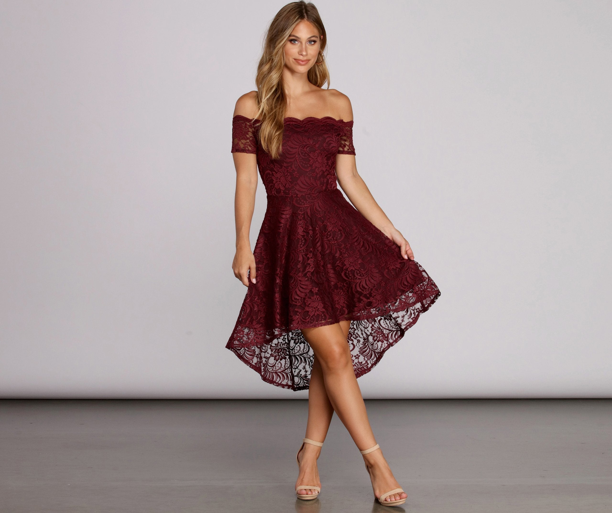 Nights Out Off Shoulder Dress - Lady Occasions