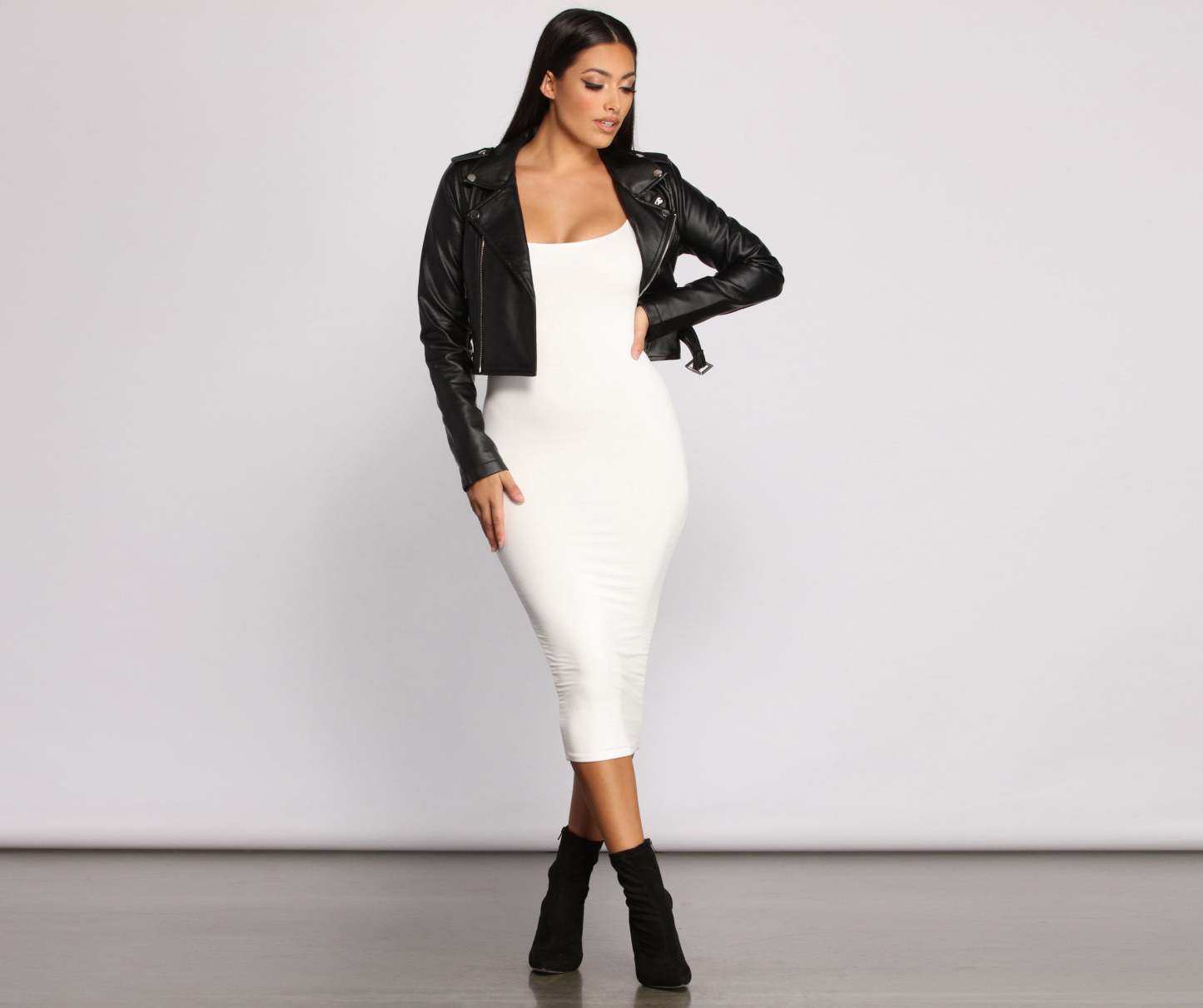 Lovin' Knit Basic Midi Dress - Lady Occasions