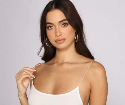 Classic Chic Scoop Neck Knit Mini Dress - Lady Occasions