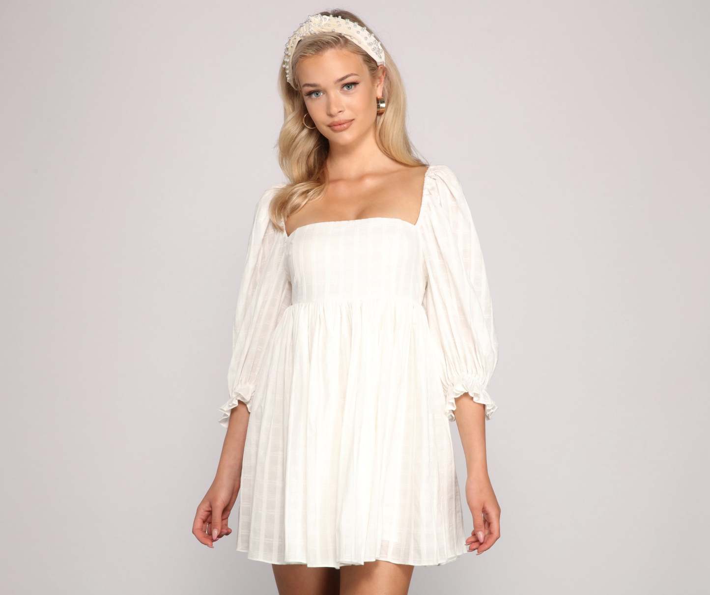 Sweet Style Babydoll Dress - Lady Occasions