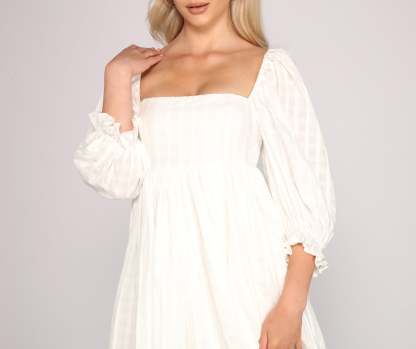 Sweet Style Babydoll Dress - Lady Occasions