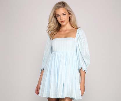 Sweet Style Babydoll Dress - Lady Occasions