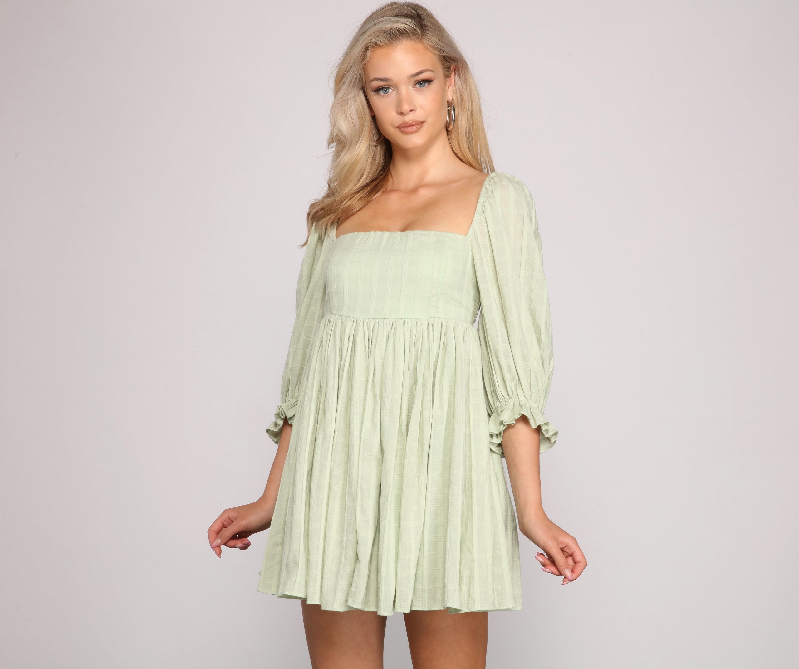 Sweet Style Babydoll Dress - Lady Occasions