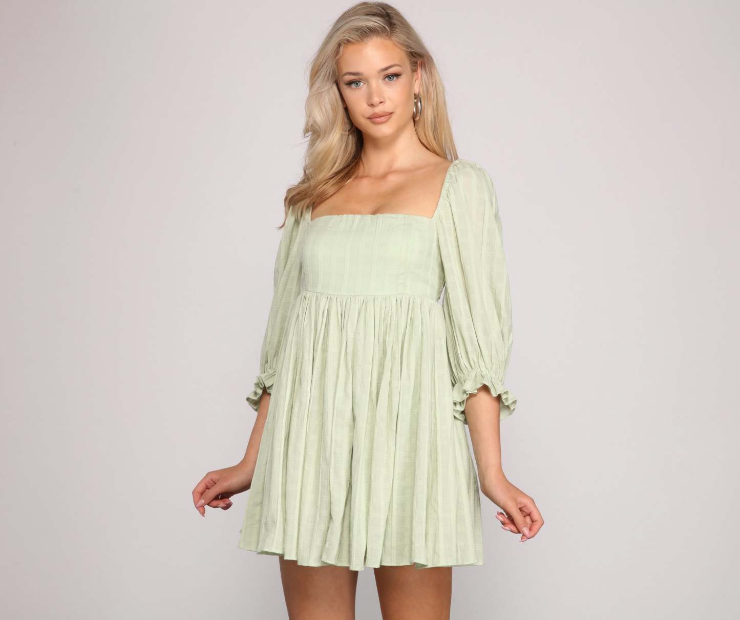 Sweet Style Babydoll Dress - Lady Occasions