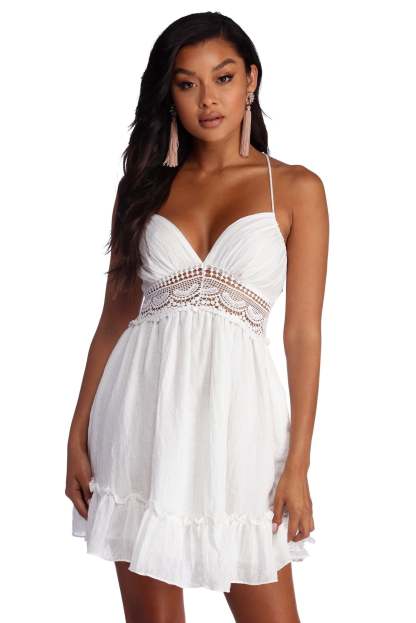 Make My Day Crochet Dress - Lady Occasions
