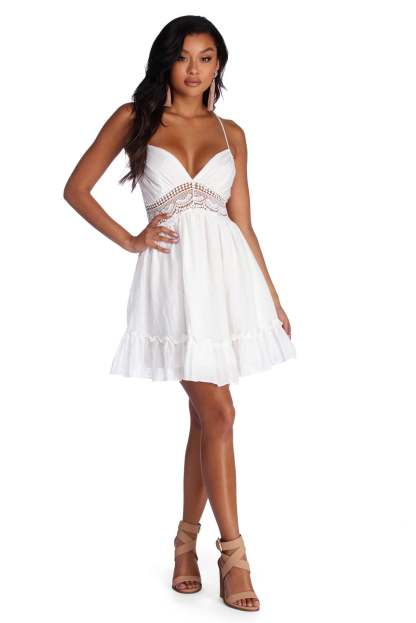 Make My Day Crochet Dress - Lady Occasions