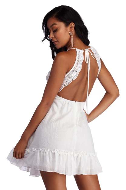 Make My Day Crochet Dress - Lady Occasions