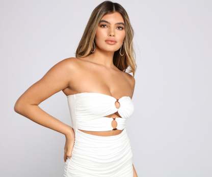 Nights Like This Cutout Mini Dress - Lady Occasions