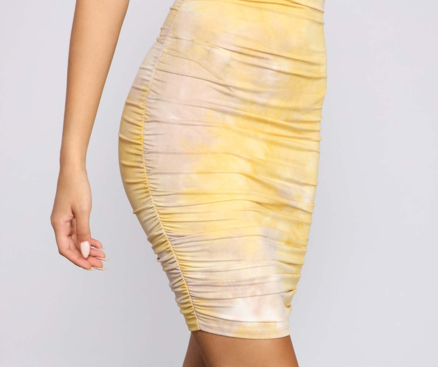 Color Me In Glam Tie Dye Mini Dress - Lady Occasions