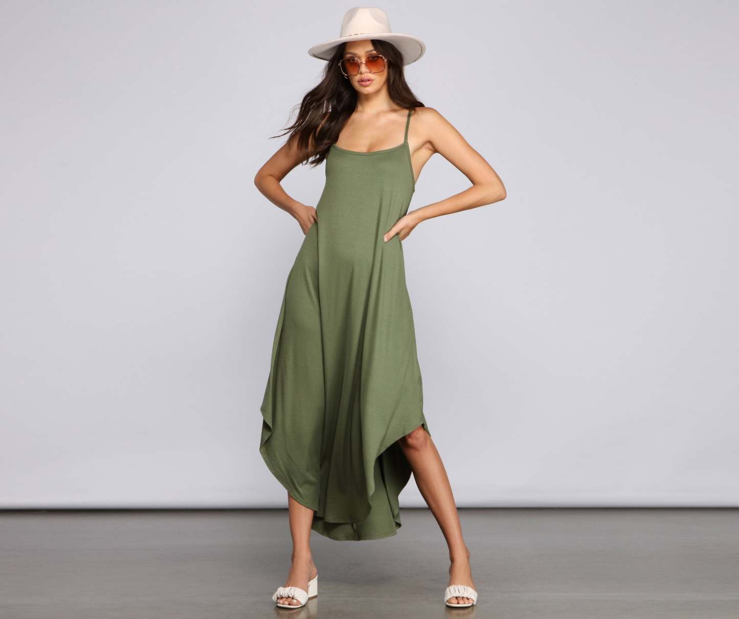 Effortless Vibes Sleeveless Maxi Dress - Lady Occasions