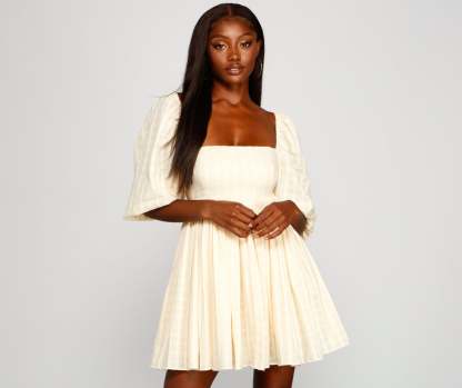 Sweet Style Babydoll Dress - Lady Occasions