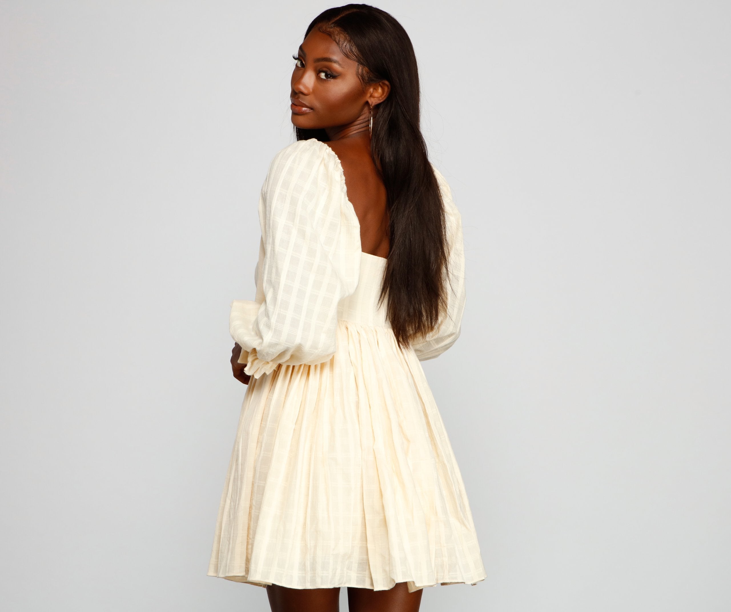 Sweet Style Babydoll Dress - Lady Occasions
