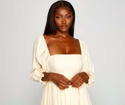 Sweet Style Babydoll Dress - Lady Occasions