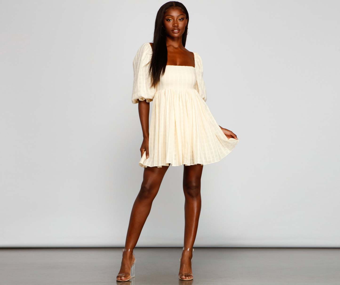 Sweet Style Babydoll Dress - Lady Occasions