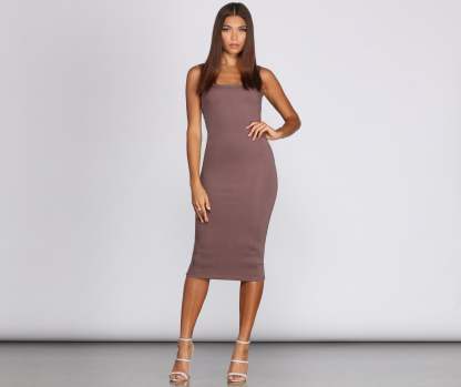 Curve Crush Cross-Back Dress - Lady Occasions