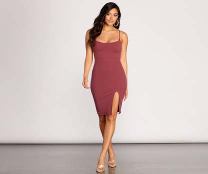 Get A Move On Crepe Midi Dress - Lady Occasions