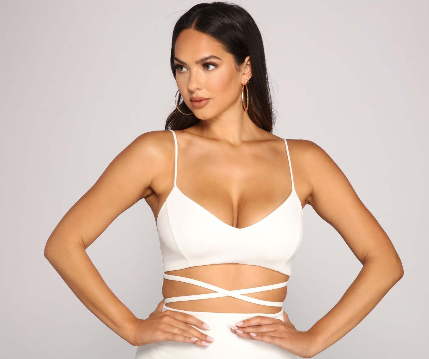 Sultry And Strappy Mini Dress - Lady Occasions