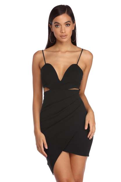 Fresh Cut Asymmetrical Dress - Lady Occasions