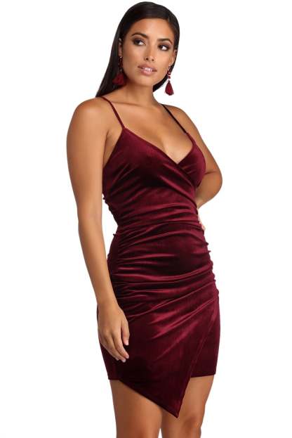 Guilty Pleasure Velvet Dress - Lady Occasions