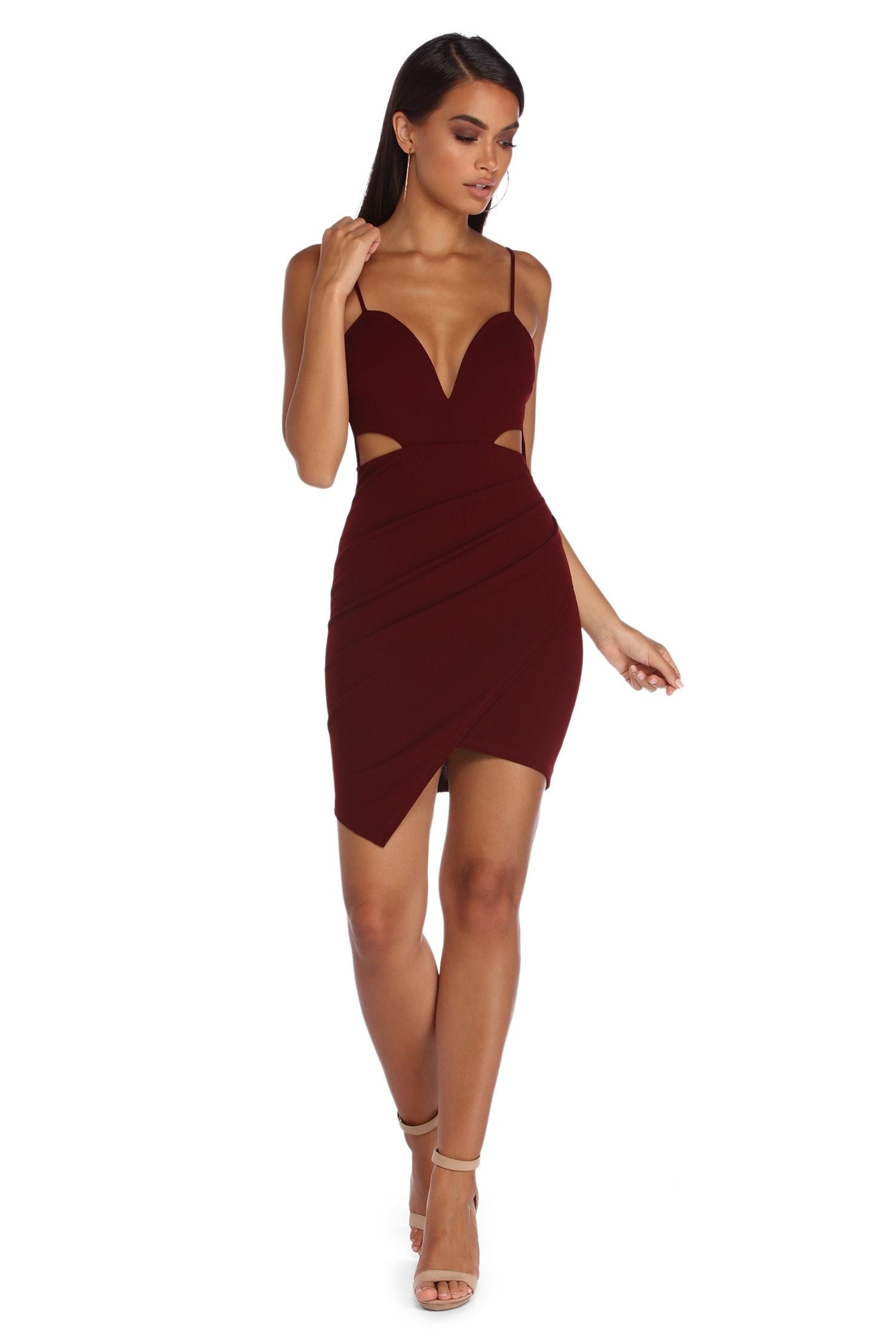 Fresh Cut Asymmetrical Dress - Lady Occasions