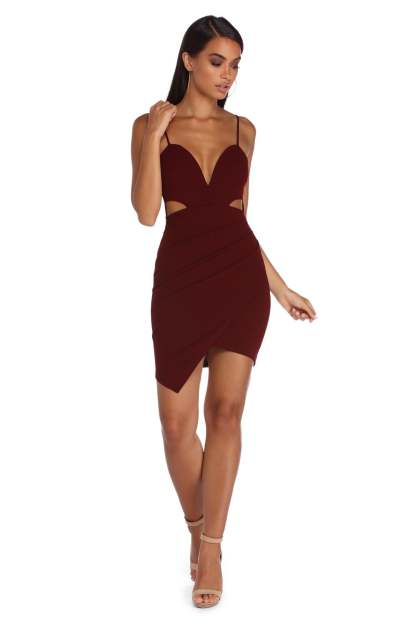 Fresh Cut Asymmetrical Dress - Lady Occasions