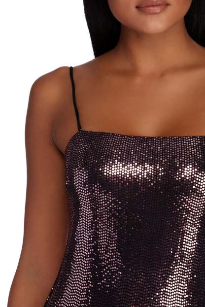 Flashy In Sequins Dress - Lady Occasions