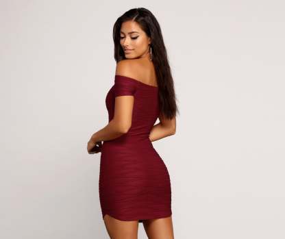 Off The Charts Mini Dress - Lady Occasions