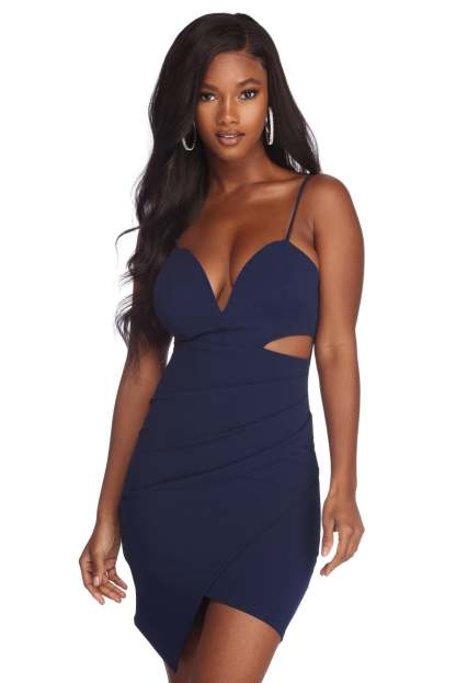 Fresh Cut Asymmetrical Dress - Lady Occasions