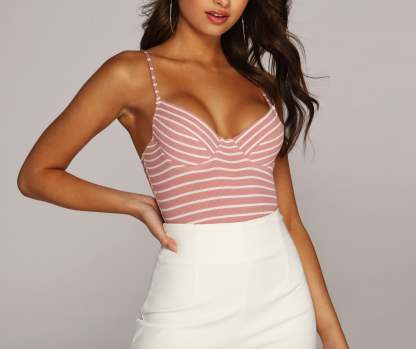 Earn Your Stripes Bodysuit - Lady Occasions