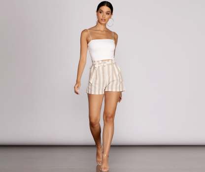 Cropped And Basic Tank - Lady Occasions