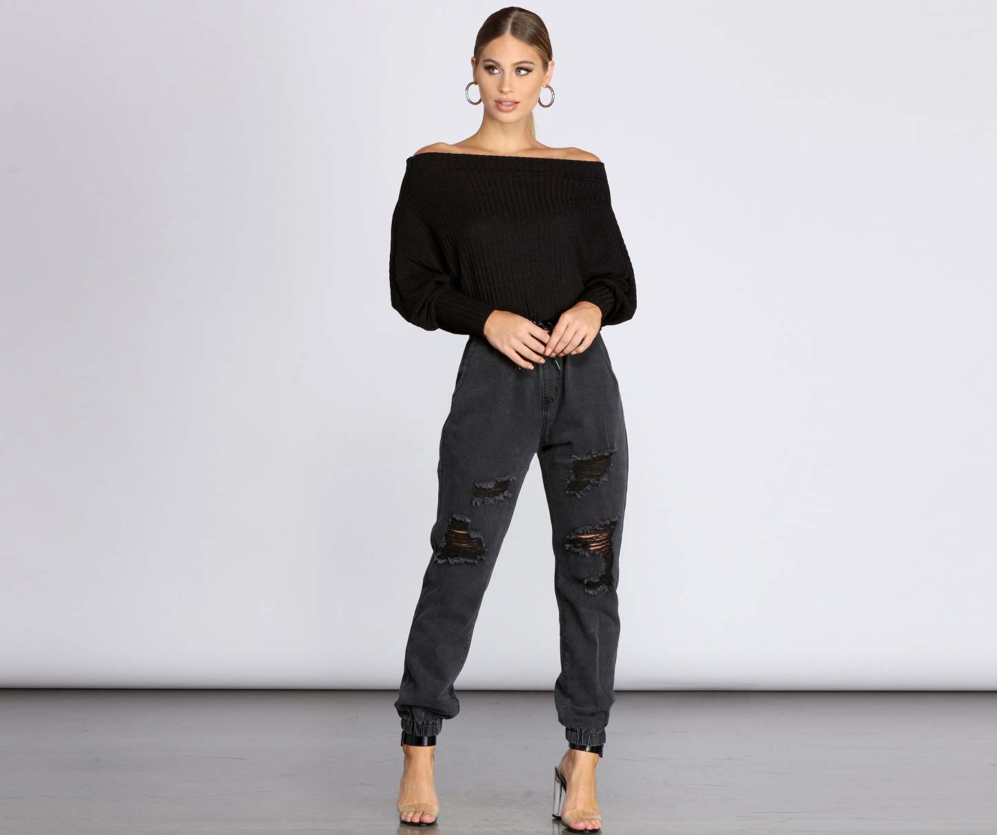 Comfy Chic Ribbed Knit Top - Lady Occasions