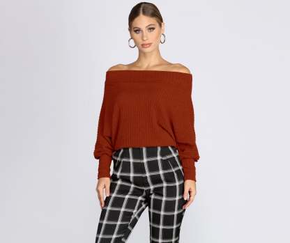 Comfy Chic Ribbed Knit Top - Lady Occasions