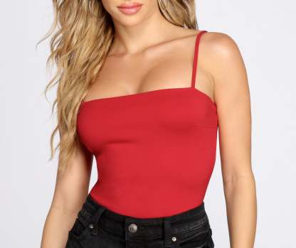 Essential Cami Bodysuit - Lady Occasions