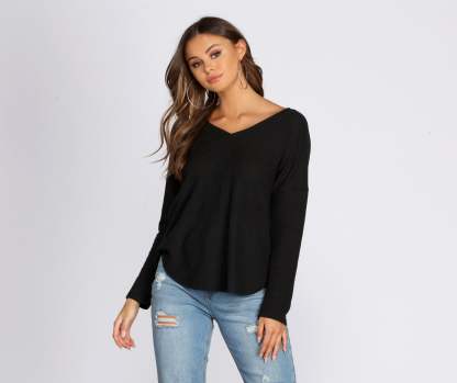 In My Feels Fuzzy Sweater - Lady Occasions