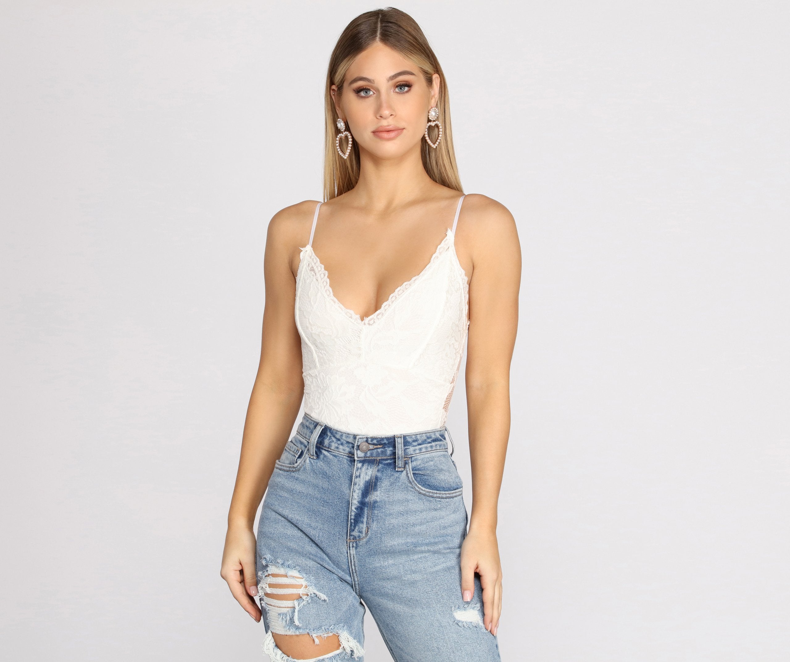 Lace Be Real Bodysuit - Lady Occasions