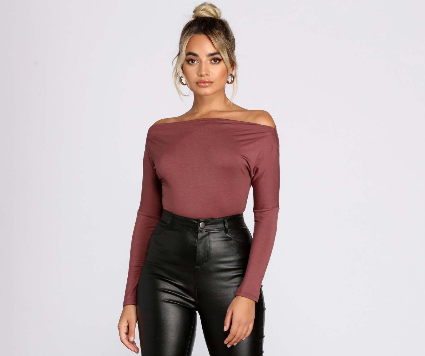Lovin' Knit Boat Neck Bodysuit - Lady Occasions