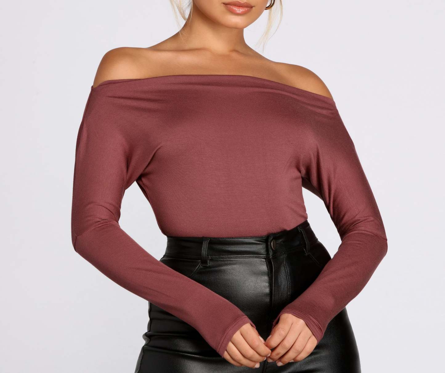 Lovin' Knit Boat Neck Bodysuit - Lady Occasions