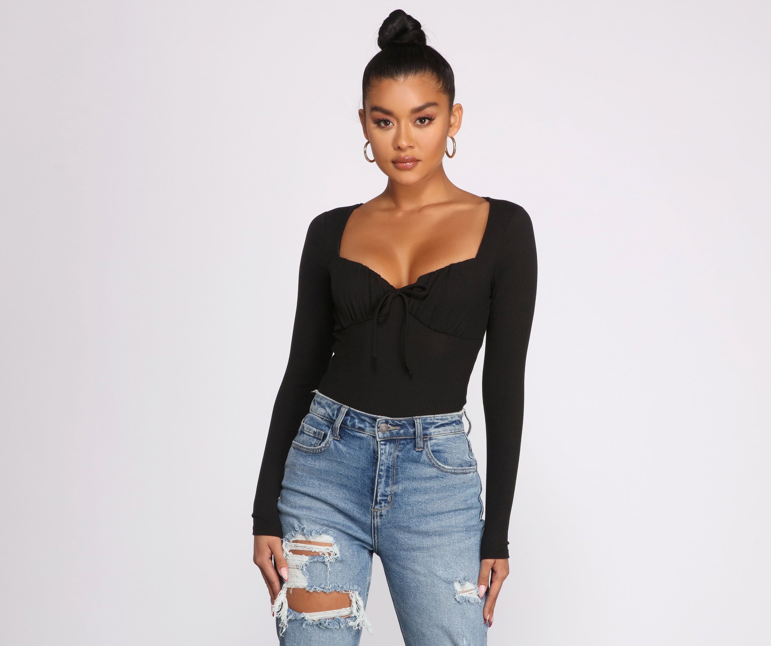 Sweet On You Knit Bodysuit - Lady Occasions