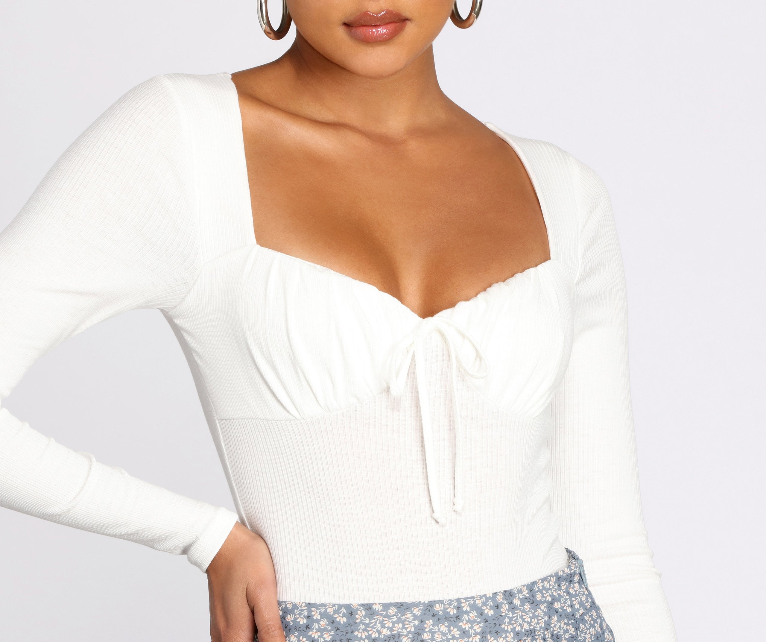 Sweet On You Knit Bodysuit - Lady Occasions
