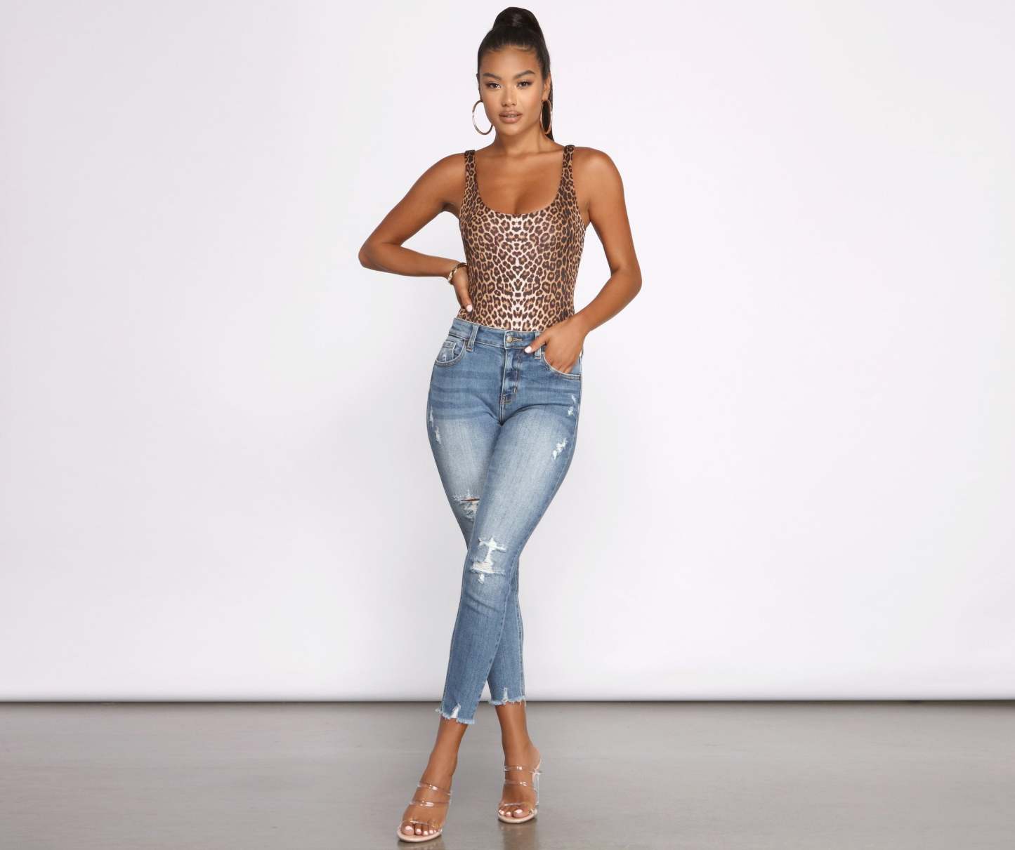 Wild Thing Animal Print Bodysuit - Lady Occasions