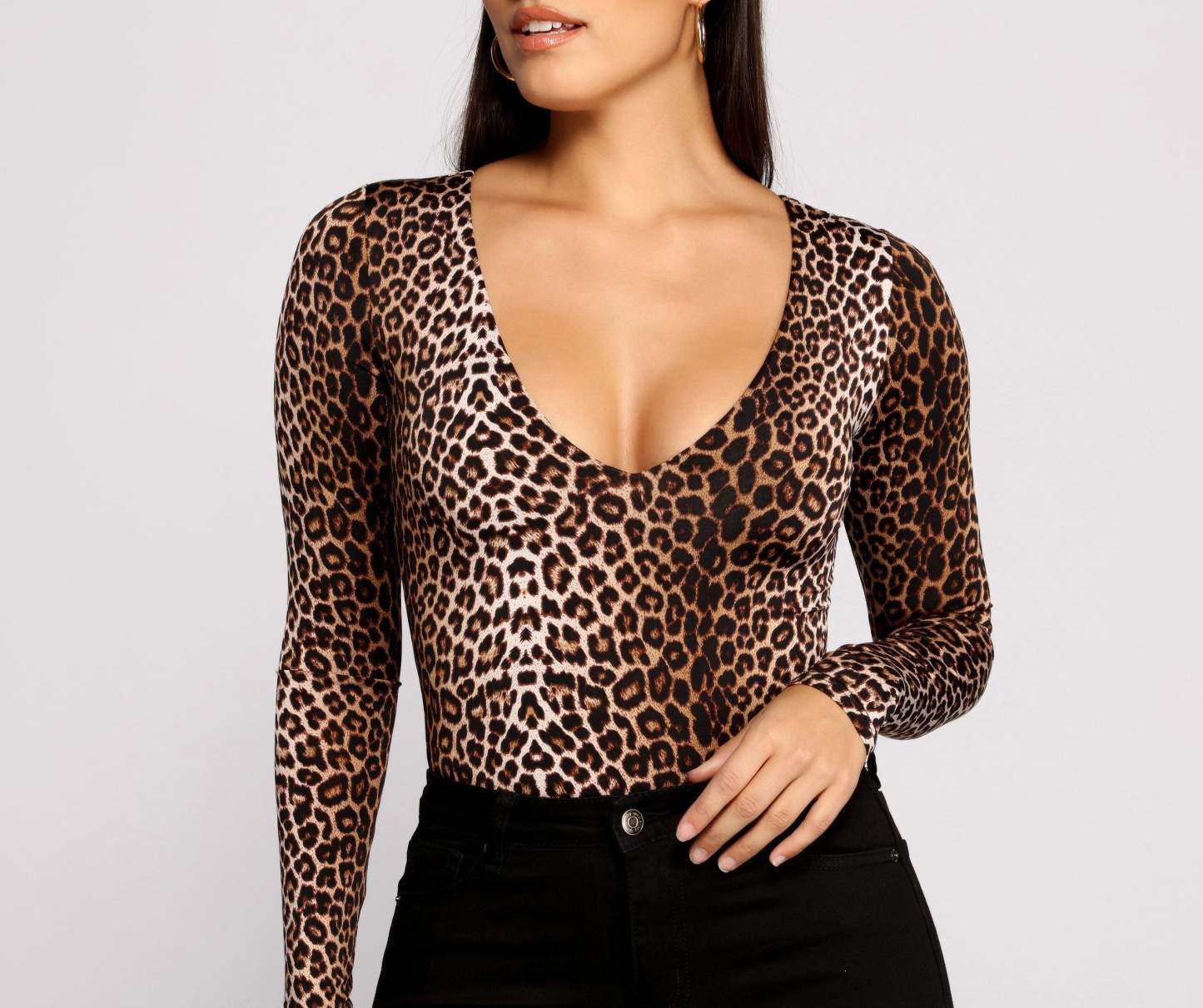 Instincts Unleashed Long Sleeve Bodysuit - Lady Occasions