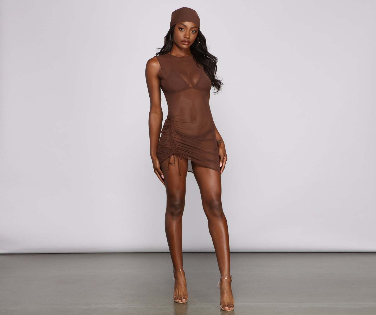 Drawn To You Mesh Cover Up - Lady Occasions