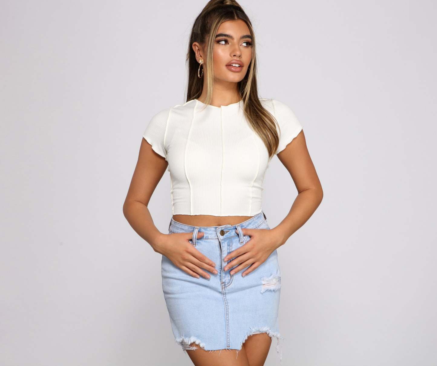 Not What It Seams Knit Top - Lady Occasions