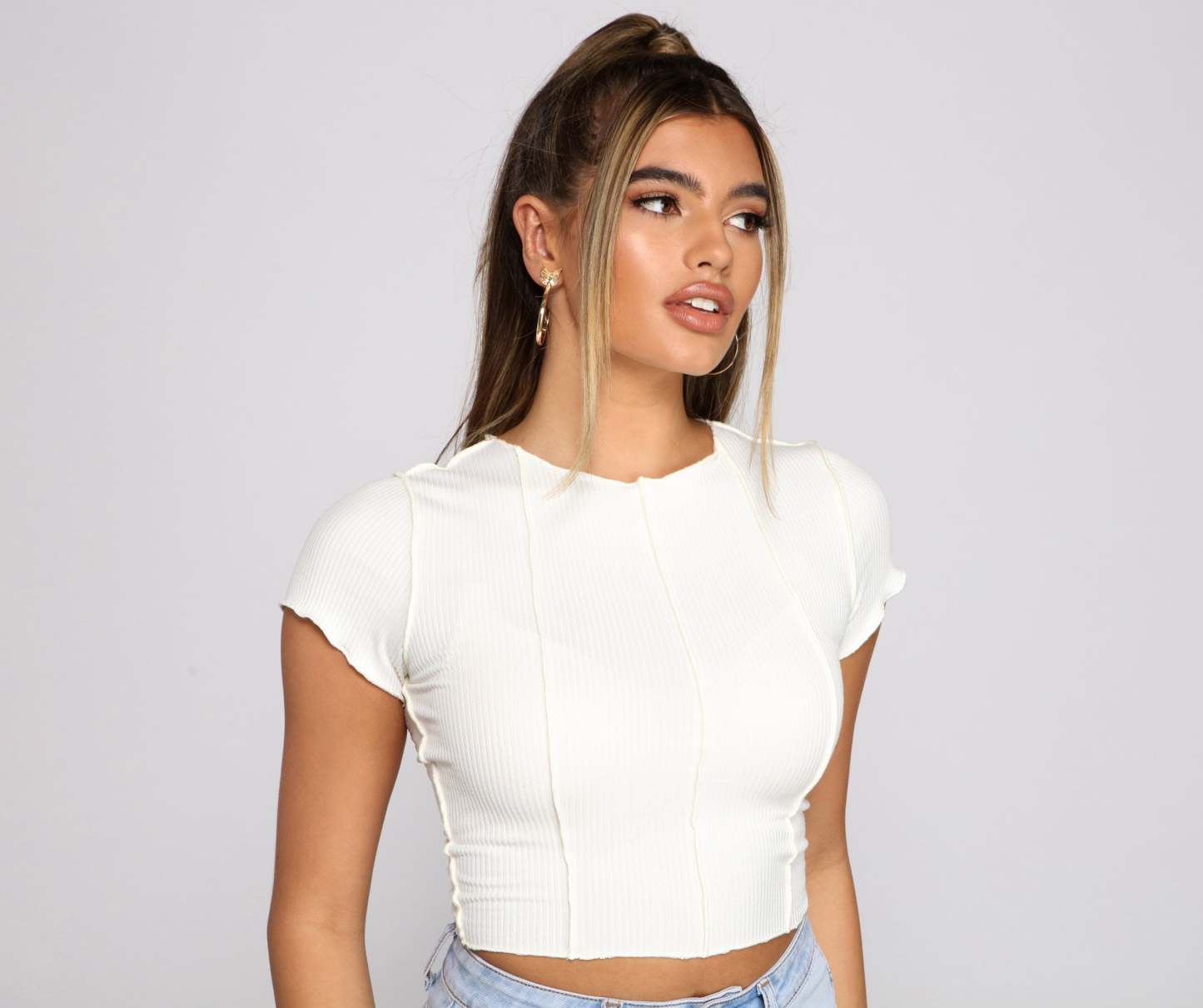 Not What It Seams Knit Top - Lady Occasions
