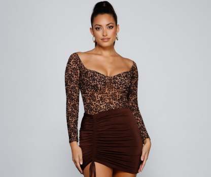 Sultry Details Bustier Bodysuit - Lady Occasions