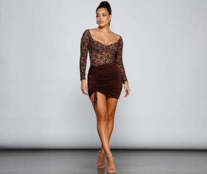 Sultry Details Bustier Bodysuit - Lady Occasions