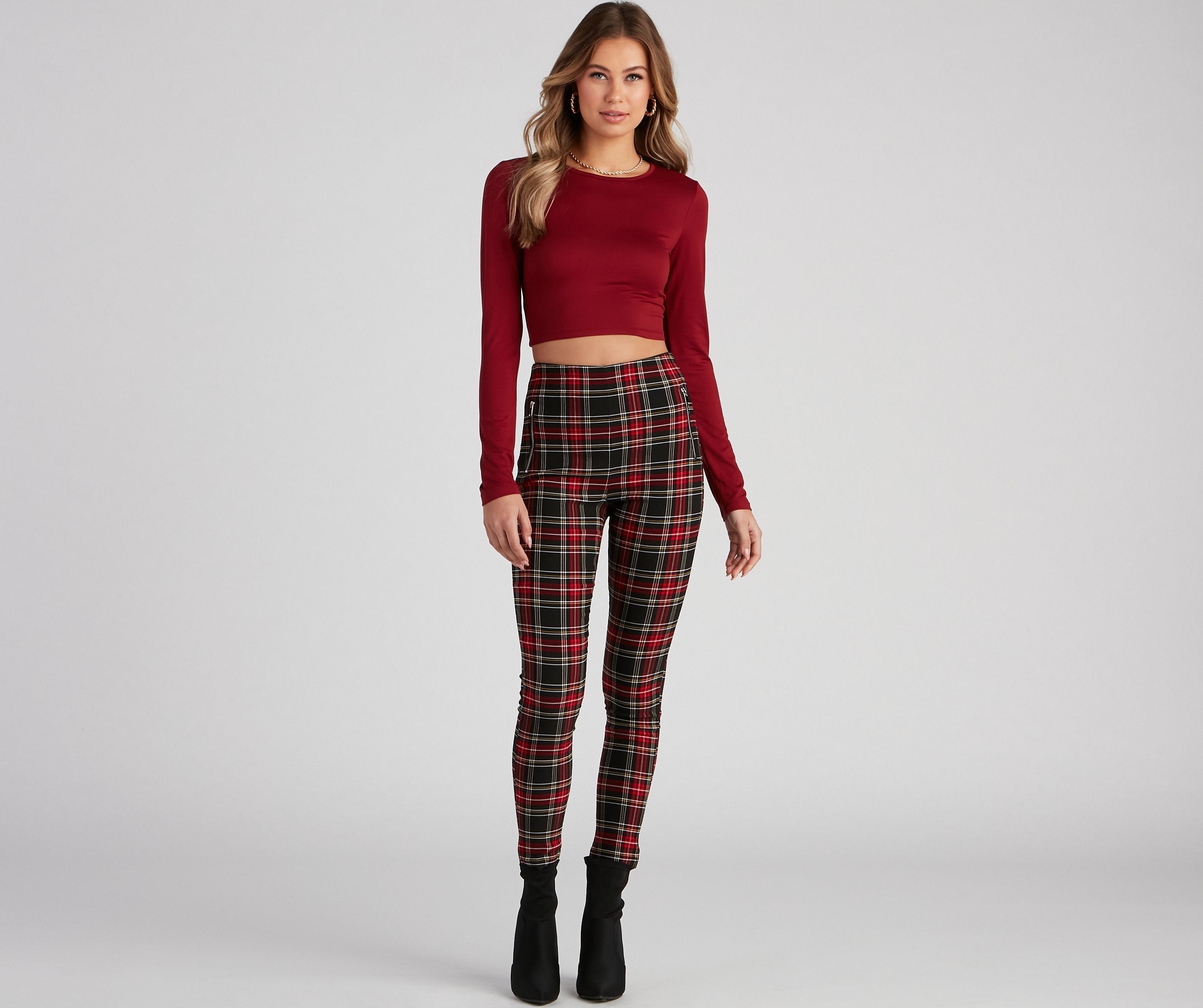 The Basic Crew Knit Top - Lady Occasions